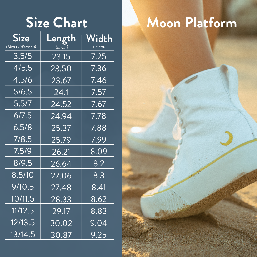 Moon Platform High Top